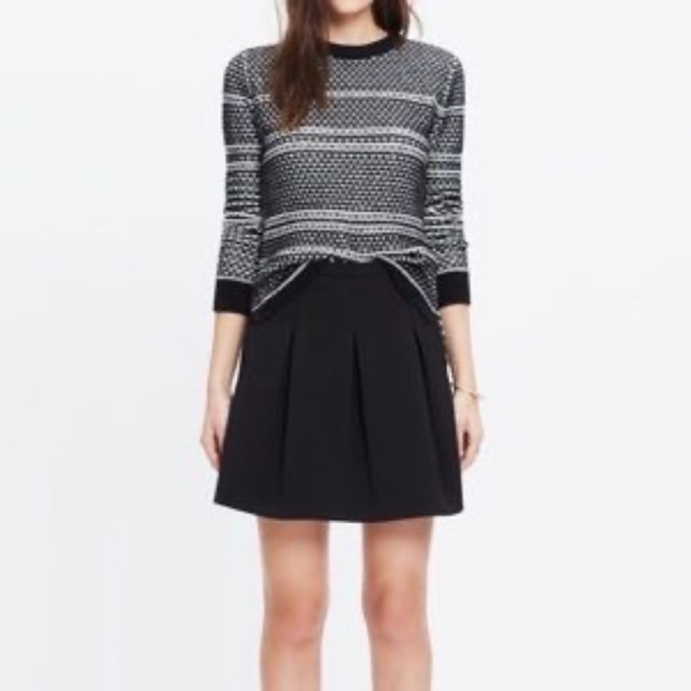 Black Madewell Mini Skirt